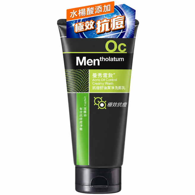 曼秀雷敦 男士控油抗痘潔淨洗面乳 水楊酸添加, 100g, 1個