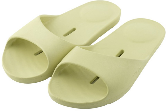 국내제작 문에 안걸리는 쿠션 에어셀 욕실화, 1개, 그린듀