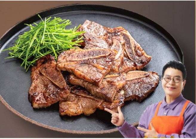 [공영홈쇼핑 완판상품] 김하진의 국내산 수라간 LA 갈비 [국내산 소갈비], 10개, 400g