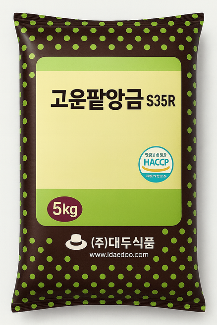 대두식품 고운팥앙금 S35R 5kg 호두과자 붕어빵 앙금 재료, 1개