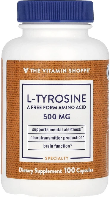 새해 첫좋은선물 The Vitamin Shoppe l-타이로신 500mg 캡슐 100정 제대로 할인합니다, TheVitaminShoppel타이로신500mg캡슐10, 1 - 쿠팡