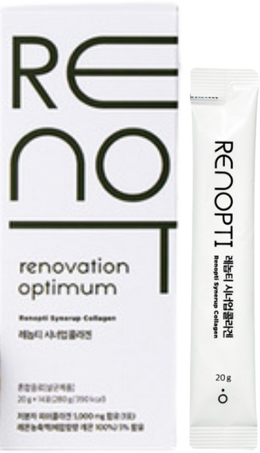 레놉티 시너업콜라겐 5000mg 1개월 2 box, 20g, 2개