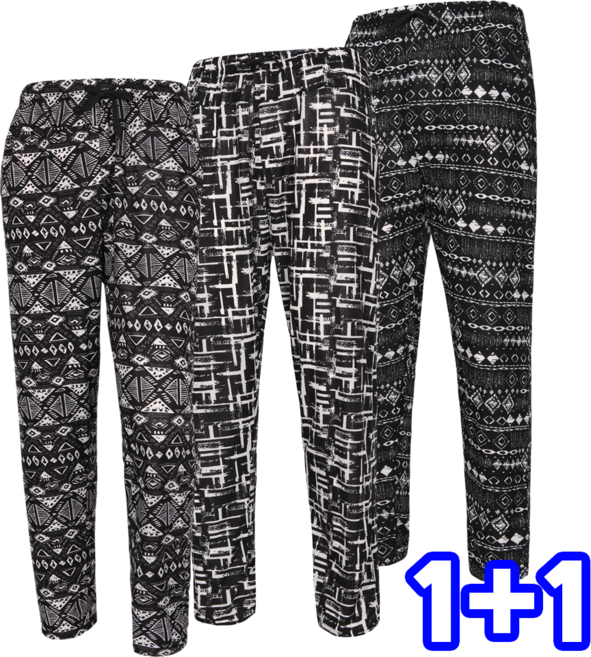 늑대와여우 [1+1] 여름작업복 몸빼바지 쿨 냉감 빅사이즈 원플러스원