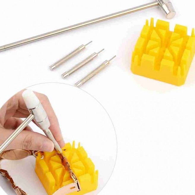 망치형 메탈 시계줄 사이즈 조절기 시계줄교체 시계줄사이즈조절기