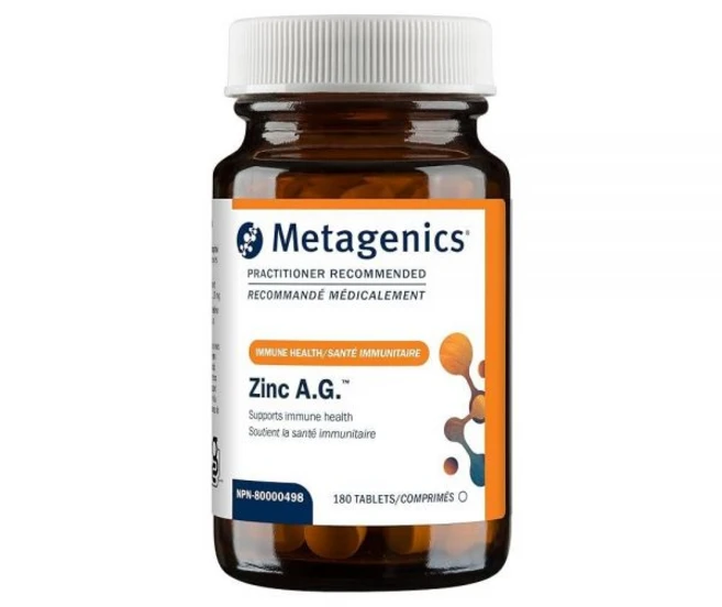 Metagenics Zinc A.G. 180 Count 메타제닉스 아연 180정, 메타제닉스 아연 A.G. 태블릿, 1개 - 쿠팡