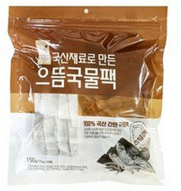 해심 다시팩 으뜸 국물팩 10p, 150g, 1개