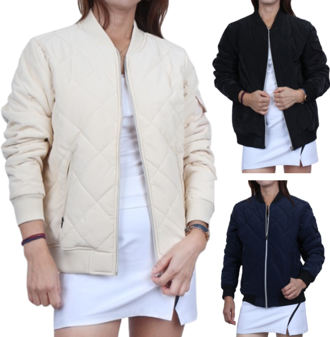 Wellpa Premium Jacket 이쁜핏 데일리 여성 안감털 겨울 패딩점퍼 항공자켓 스포츠 아웃도어 보온자켓 방한점퍼