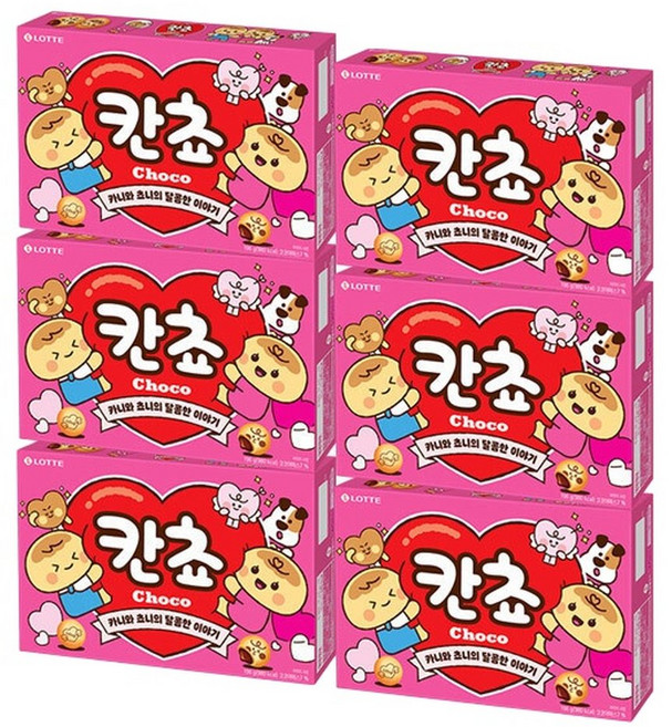 롯데 칸쵸 196gx6개, 6개, 196g