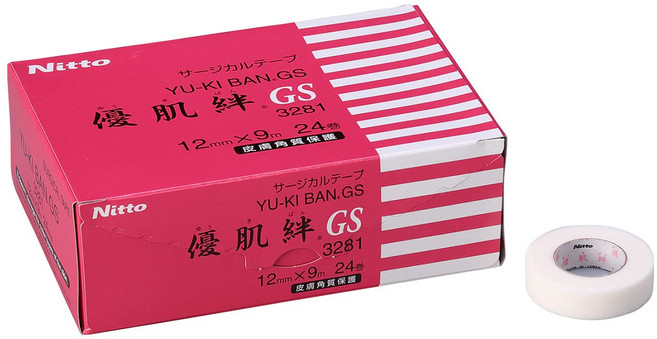 유키반 속눈썹 스킨 테이프 12mm x 9m 24개입, 24개