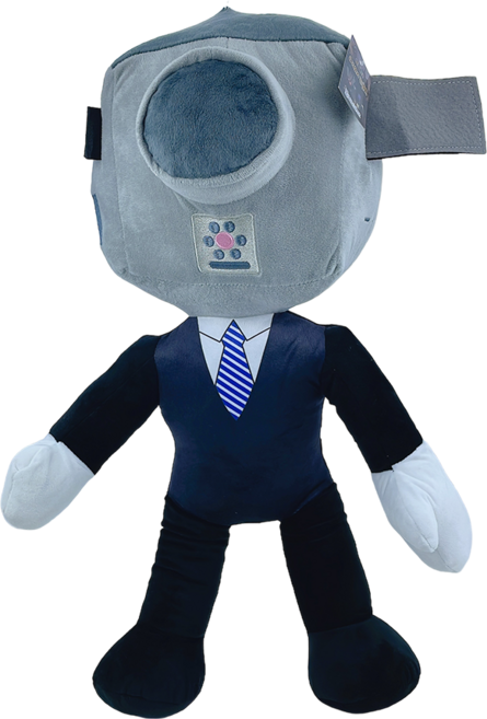 스키비디 토일렛 봉제 애착 인형 skibidi toilet 12종, 일반사이즈, 4.대형 카메라맨, 1개