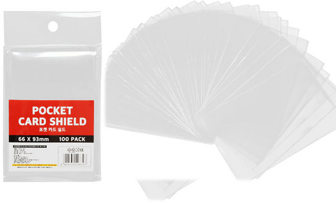 포켓카드실드 100장