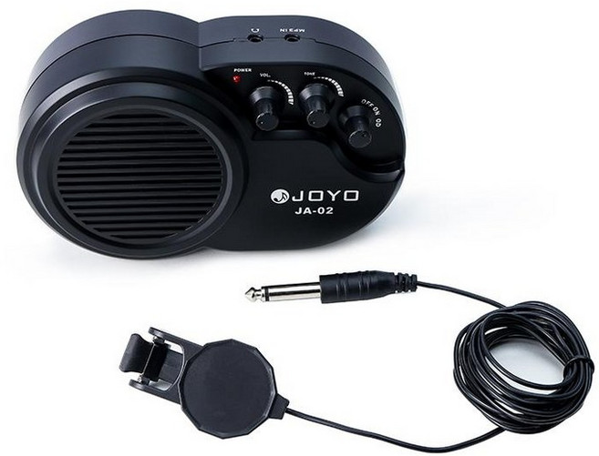 칼림바 소리증폭기 휴대용 음계 맑은 조율 취미 카림바, 1개, 기본 색상, 픽업 + JOYO 스피커