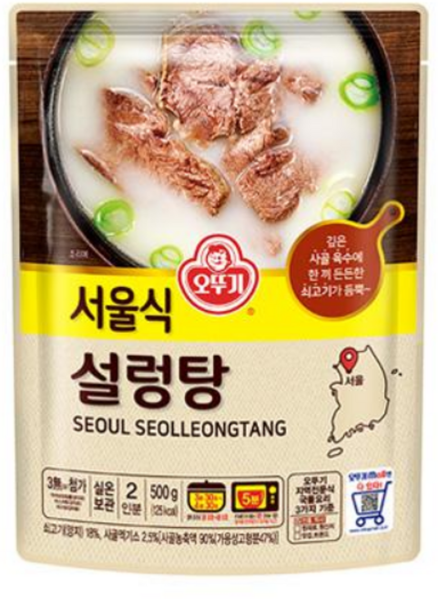 오뚜기 서울식 설렁탕, 500g, 30개