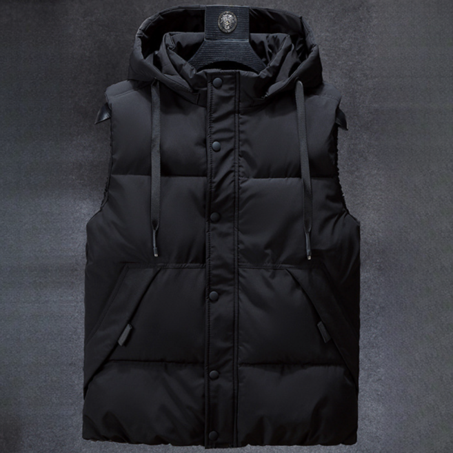 남자 빅사이즈 패딩 조끼 L-7XL 밀리터리 전술 겨울 후드집업 쥬엔리치