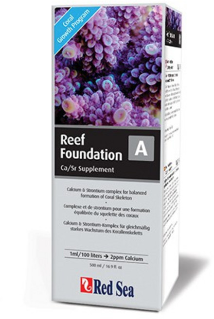 【RED SEA】珊瑚鈣鍶鋇添加劑500ML R22013, 1個