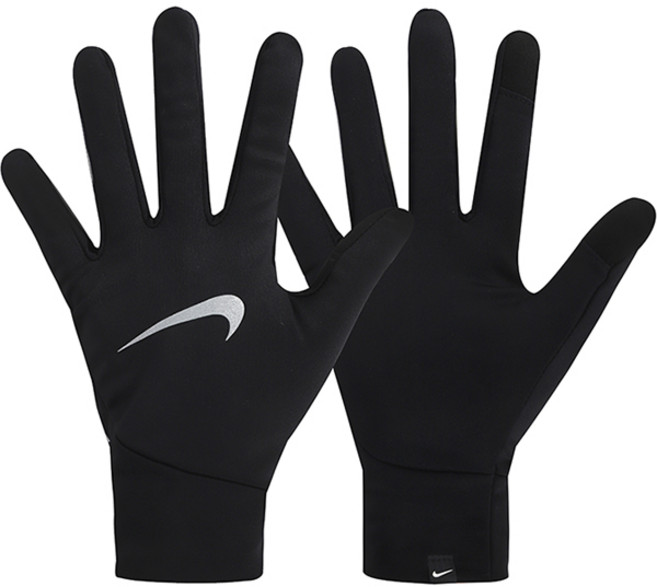 나이키 PACER LIGHTWEIGHT RUNNING GLOVES 헬스 운동 러닝 장갑 글러브, black, 1개