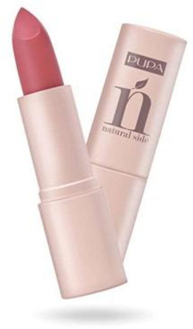 뿌빠 Pupa 내추럴 사이드 립스틱 - 004 라이트 코랄 밀라노 여성용 4g 0.14온스, 1개