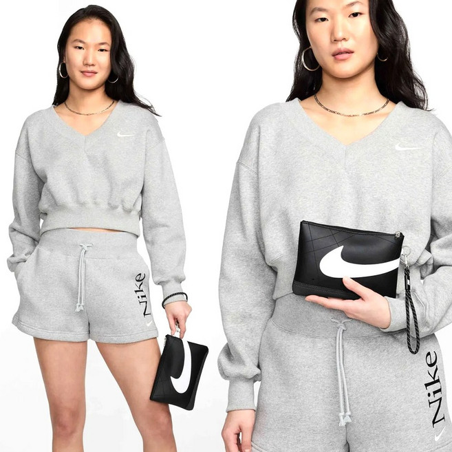 나이키 HF3601-091 아이콘 블레이저 리스틀릿 라지 파우치 손가방