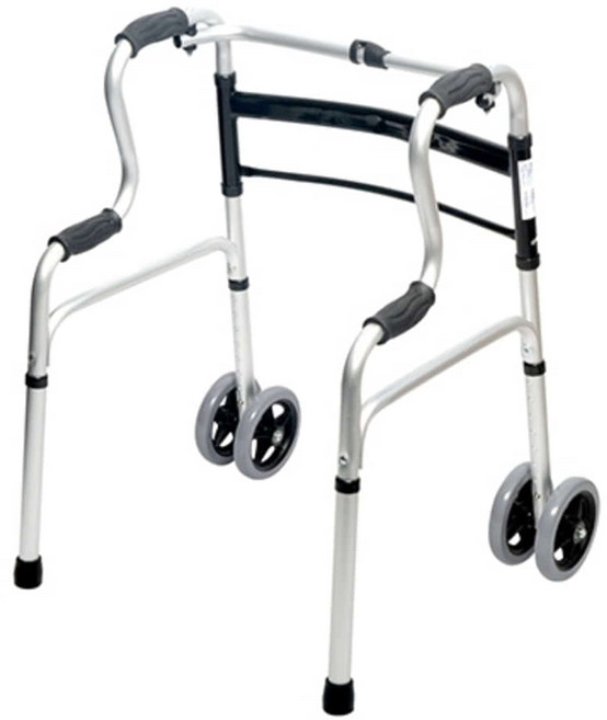 DS디에스메디텍 고급형 이단 바퀴워커 DS-2000 구동워커 어르신보행기 걸음보조기, 1개