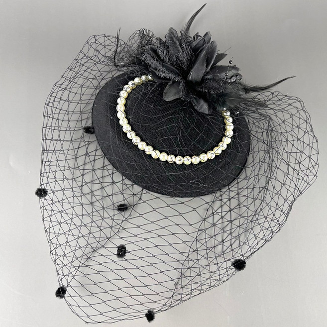 셀프 웨딩 베일 면사포 쉬폰 시스루 브라이덜샤워 개화기소품 연극소품