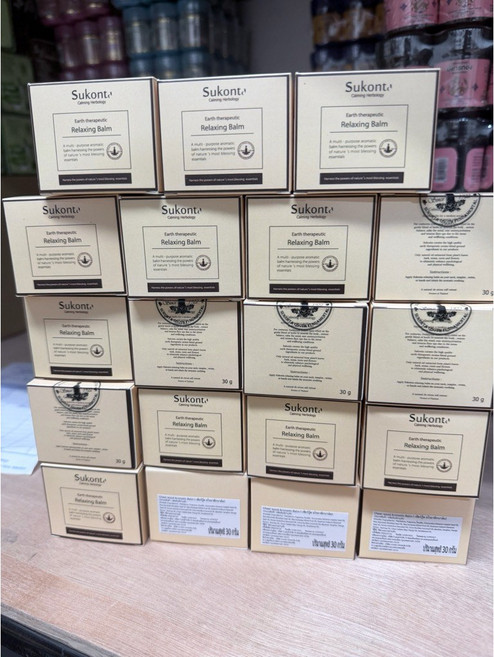 Sukonta 地球療癒舒緩膏 Unwind薄荷配方 滋養肌膚, 1個, Unwind 薄荷