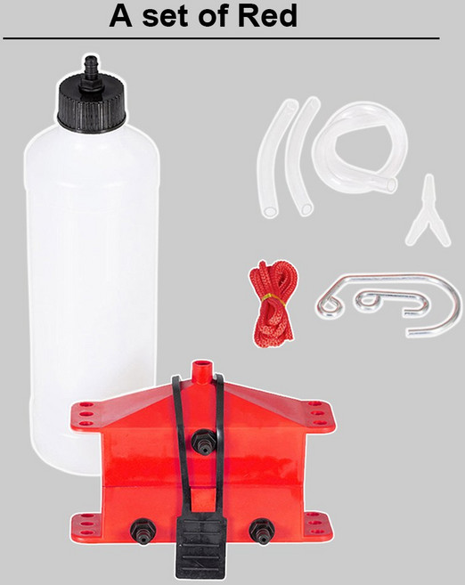 Tenere 700 Z900 Mt 07/09 Mt07 Mt09 Cb650r Cbr650r R7 Ktm Exc 오토바이 체인 청소 기계 키트 용 Z750, A cleaning kit Red, 1개