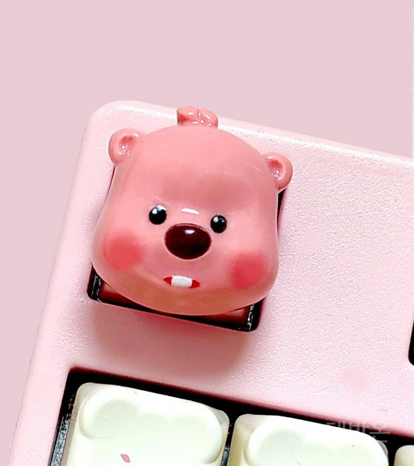 루피 키캡 esc 포인트 기계식 키보드 꾸미기, 1개