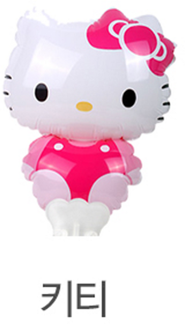 산리오 캐릭터 풍선 키티