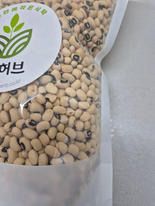 동부콩 흰콩 흰강낭콩 하얀콩 1kg 1개, 1g