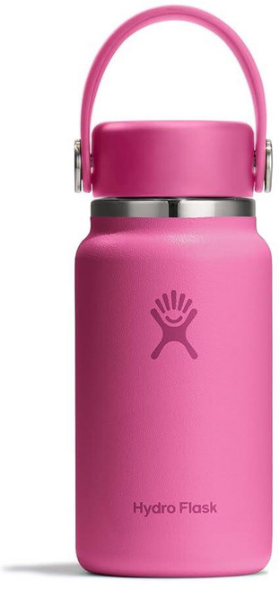 Hydro Flask 하이드로 플라스크 마이크로 보틀 누출 지갑 또는 포켓 단열 미니 물병 189.9g6.7온스 비치플럼 퍼플 252151, 암초