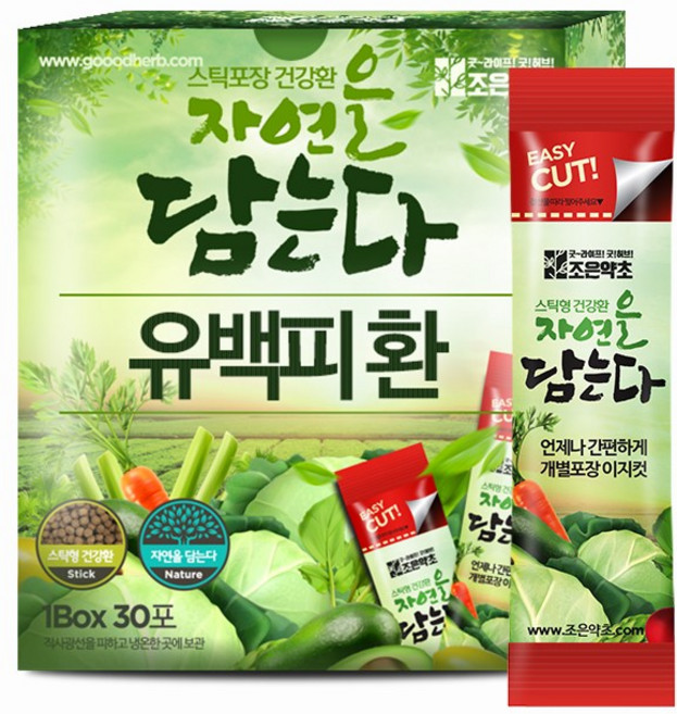 국산 느릅나무 껍질 유근피환 스틱형 3g x 30포, 1개