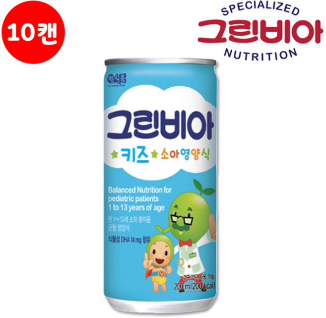 그린비아 키즈 영양보충식 환자식, 200ml, 20개