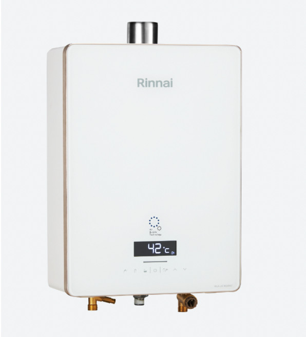 林內 RUA-UC1628W 屋內型16L強制排氣熱水器 高雄 日本製奈米氣泡產生器 分段火排, 天然氣,空機宅配(不含安裝)