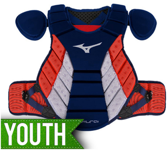 미즈노 유소년 사무라이 프로텍터 380378 곤적 포수장비, 1개