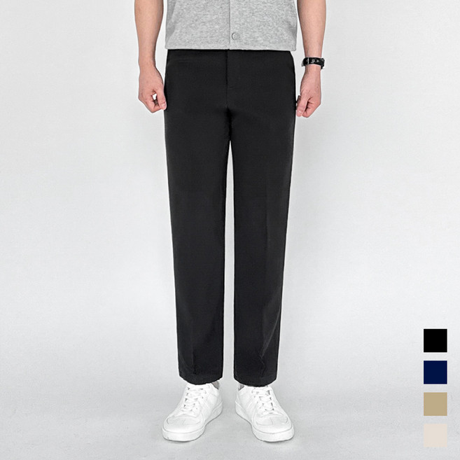 모노마인 남자 슬랙스 구김없는 링클프리 스판 히든밴딩 남성 정장 교복 빅사이즈 바지