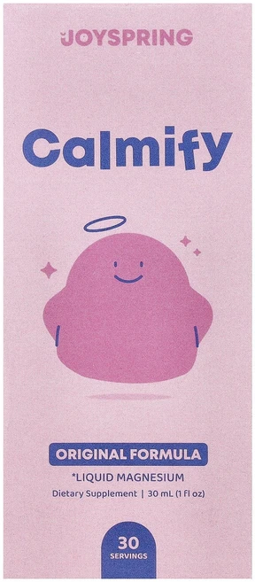 JoySpring Calmify 액상 마그네슘 30ml(1fl oz), JoySpringCalmify액상마그네슘30ml1flo, 1개, 30ml - 쿠팡