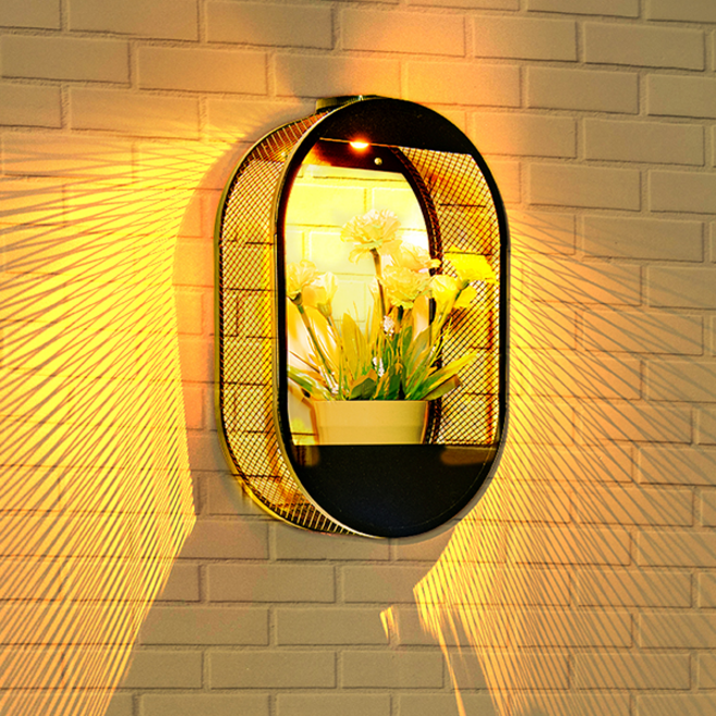 코지테일러 루나팟 타원형 태양열 화분받침대 화분걸이 B150, 1단, 블랙