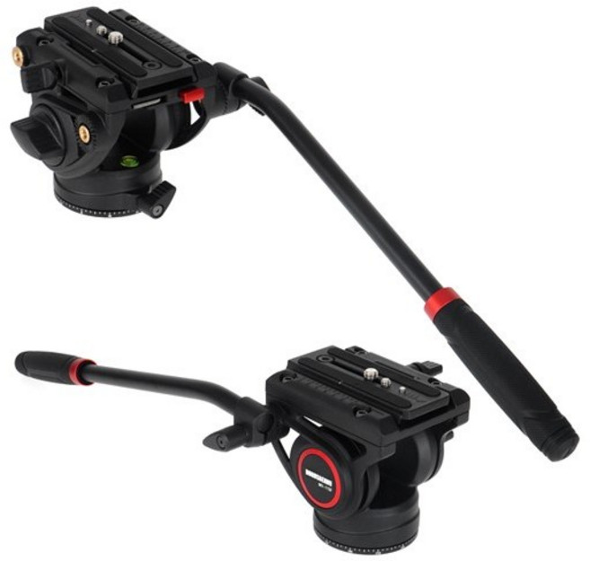 호루스벤누 MV-115F 퀵릴리즈 이지 유압식 비디오헤드, 1개