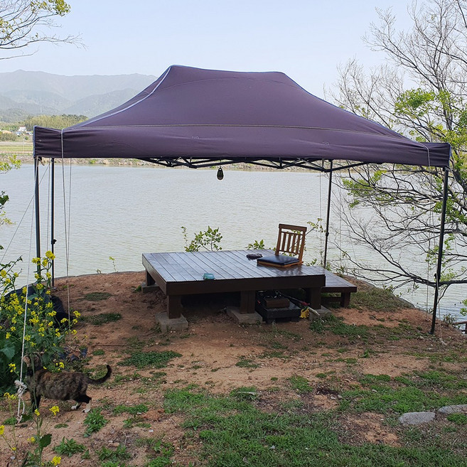 캐노피 방수 천막 대형 접이식 그늘막, 캐노피 2x3