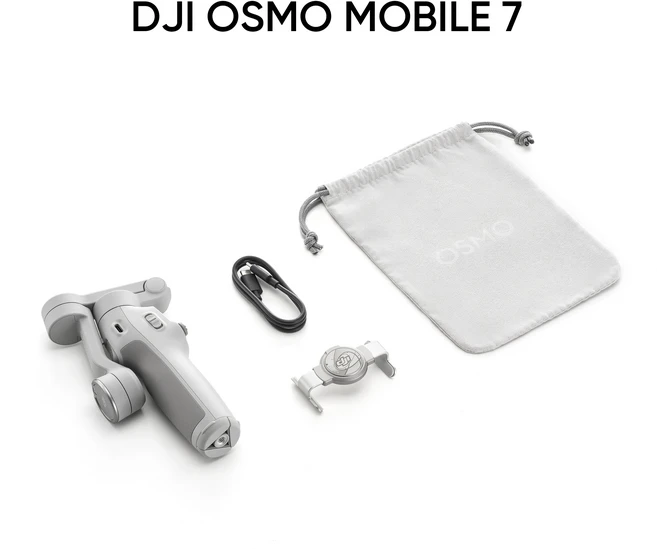 DJI 오즈모 모바일 7 스마트폰 짐벌 스테빌라이저 3축 폰 새 상품, 01 CHINA, 1개