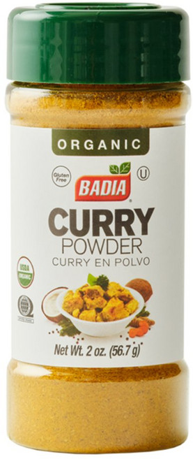 바디아 오가닉 커리 파우더 카레가루 56.7g 푸팟퐁 치킨 커리 인도 강황 코셔, 1개