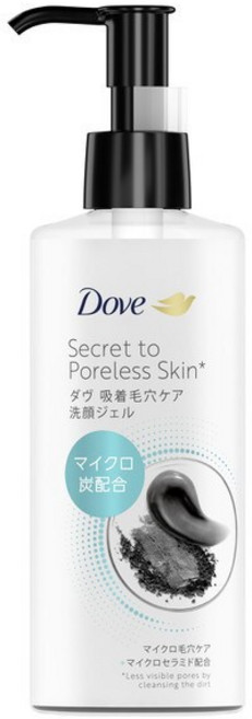다브 Dove 흡착 모공 케어 세안 젤 본체 클렌징 일본 출고, 1개, 59ml