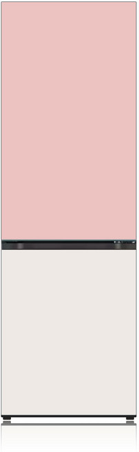 [색상선택형] LG전자 오브제컬렉션 모던엣지 미스트 344L 2도어 냉장고 방문설치, Q342GPB133S