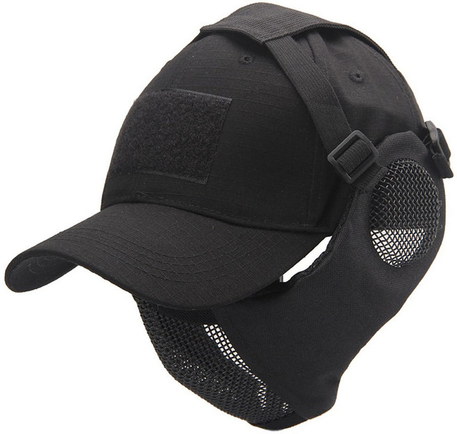 서바이벌 해골 마스크 에어소프트 소프트건 게임 블랙, C