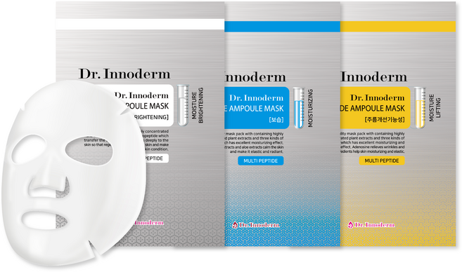 닥터이노덤 멀티펩타이드 앰플 마스크25g (10장) 3세트 구매시 1세트 추가증정, 1개, 10개입