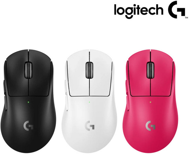 로지텍 지슈라2 덱스 G PRO X SUPERLIGHT 2 DEX 게이밍 무선 마우스, 화이트