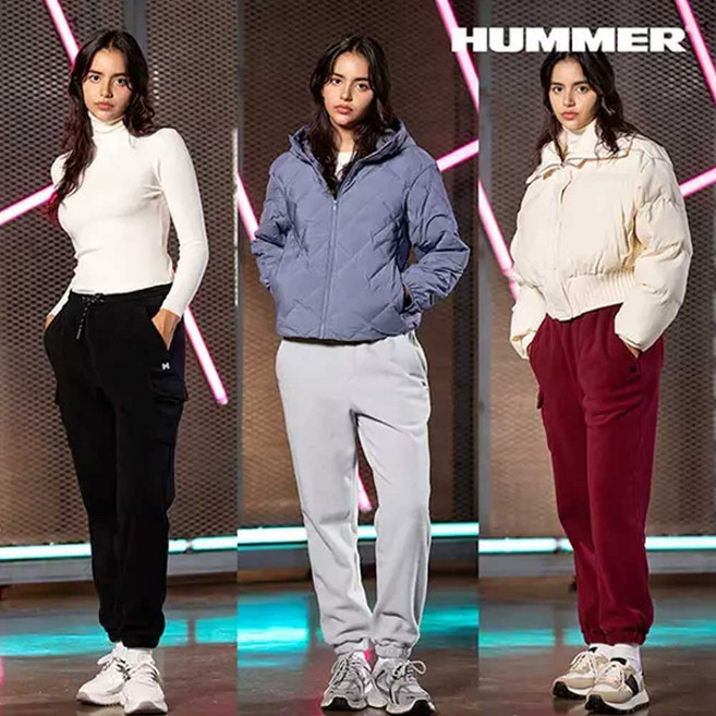 HUMMER 25FW 여성 컴포트 플리스팬츠 3종