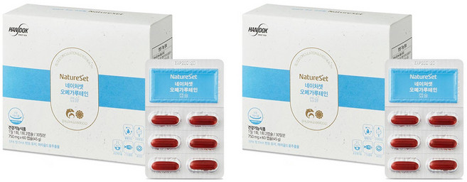 네이처셋 오메가 루테인 캡슐 2개월, 60정, 2개월분