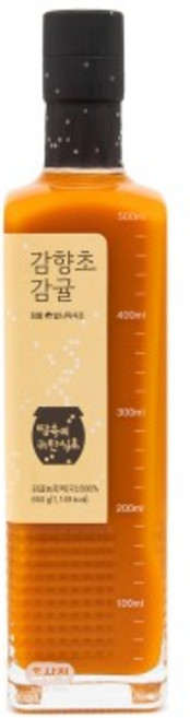 감향초 감귤(감귤 발사믹식초) 640g / 대한민국 정통 제주 감귤 발사믹식초 / 초산정 한상준 식초, 1개