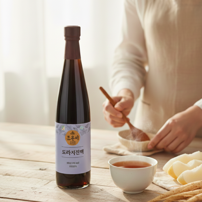 [자모지심] 국내산 무농약 도라지 원물 50% 배 도라지 청 진액 650g, 1개